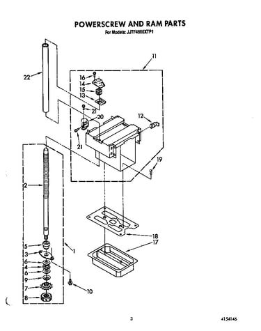 Powerscrew and ram