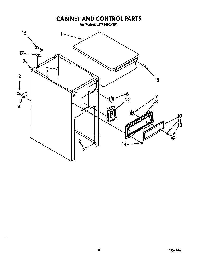 Cabinet and control