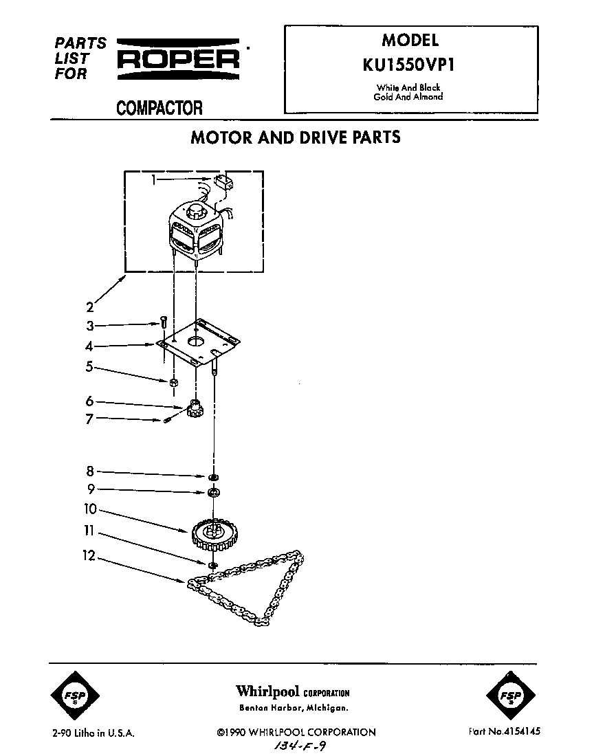 Motor and drive