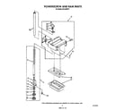 Roper KU1550VP1 powerscrew and ram diagram