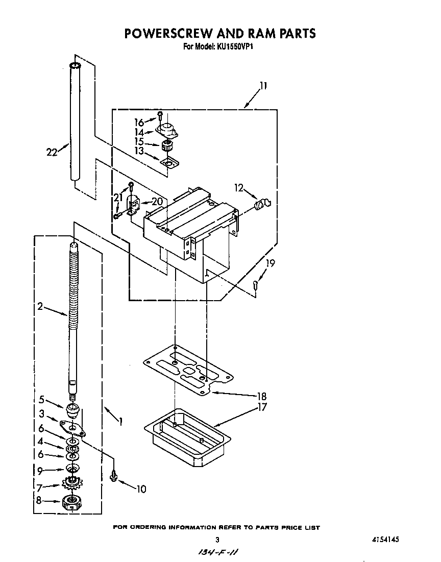 Powerscrew and ram