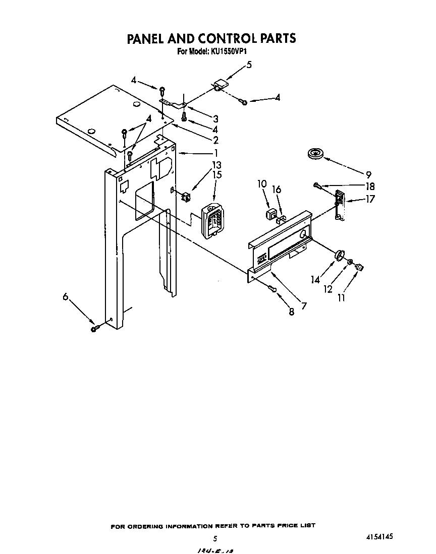 Panel and control