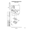 Whirlpool JJTU4100XTP1 power screw and ram diagram