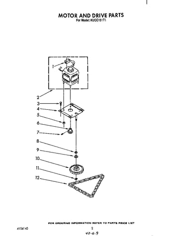 Motor and drive