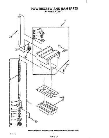 Powerscrew and ram
