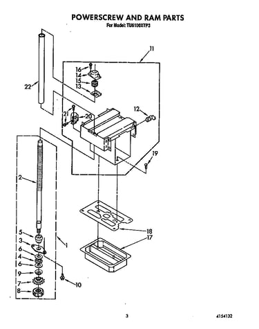 Powerscrew and ram