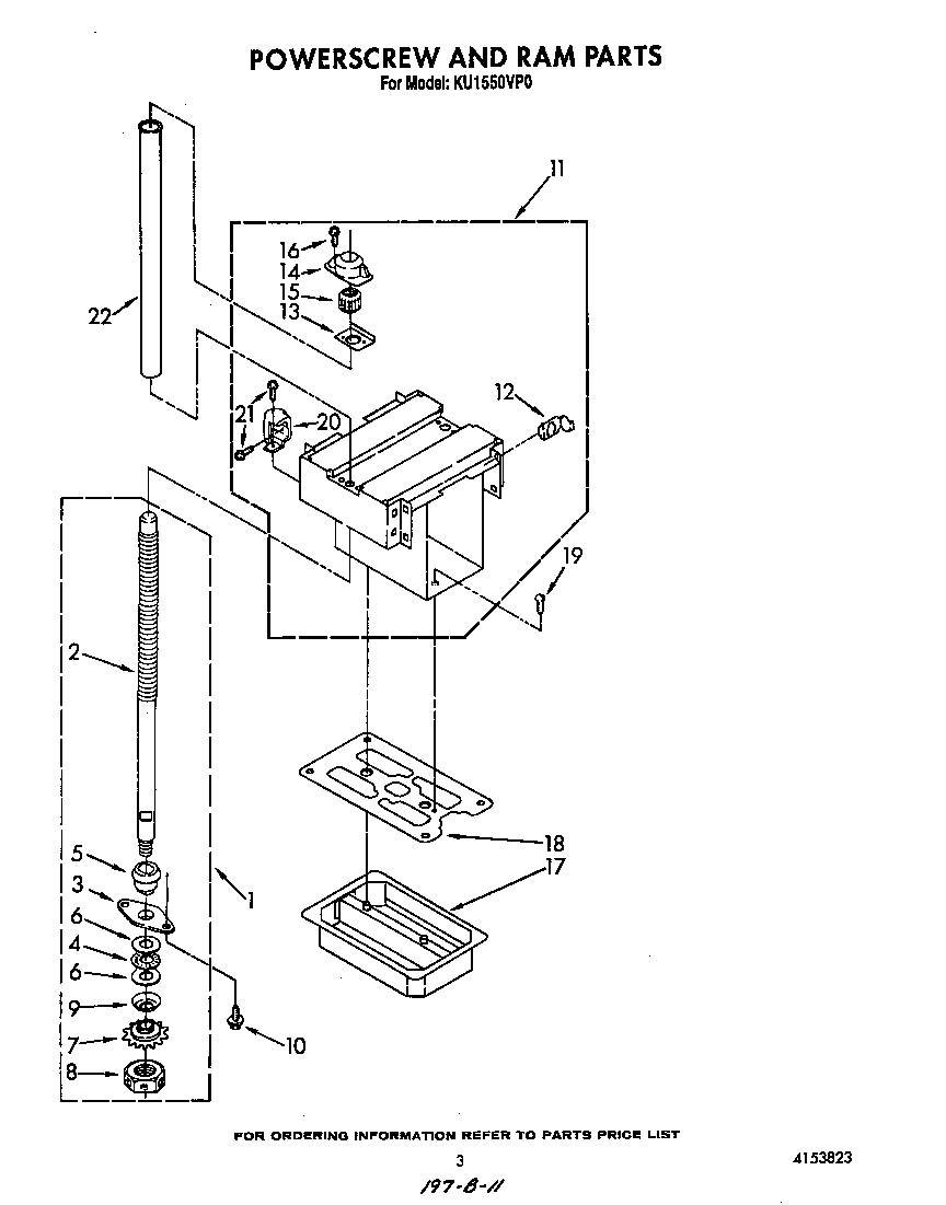 Powerscrew and ram