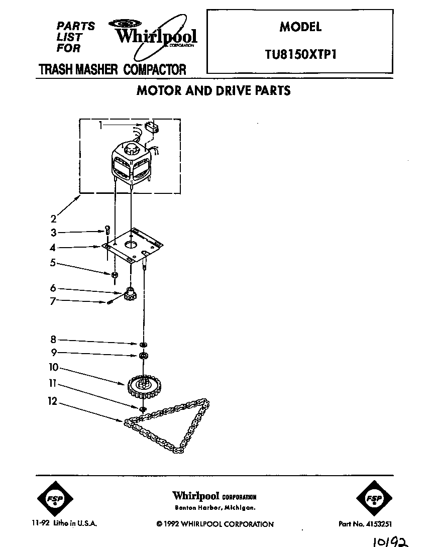 MOTOR AND DRIVE