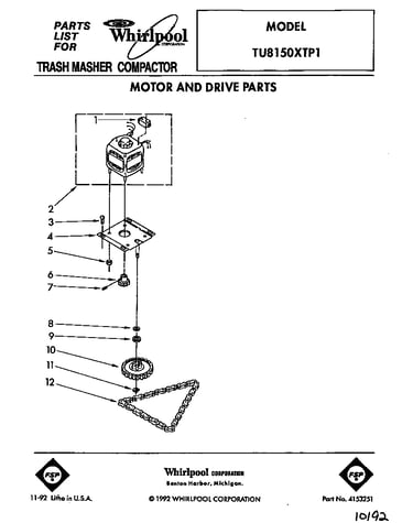 Motor and drive