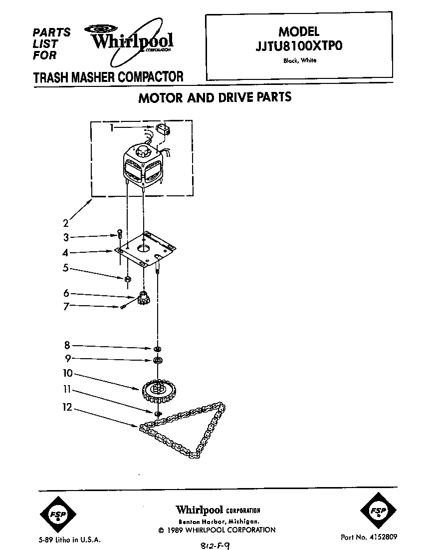 Motor and drive