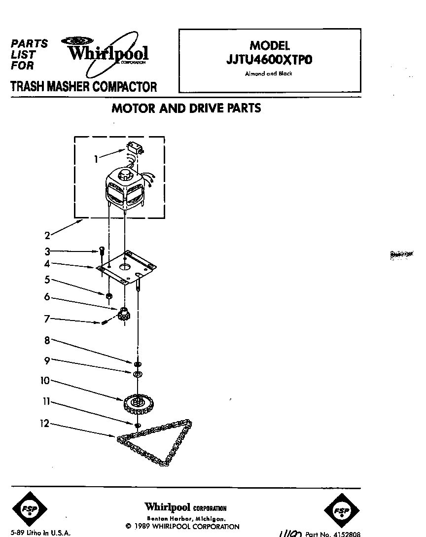 Motor and drive