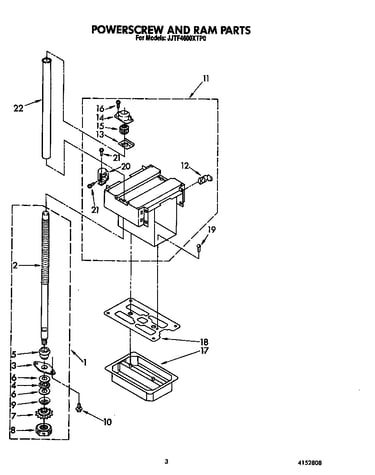 Powerscrew and ram