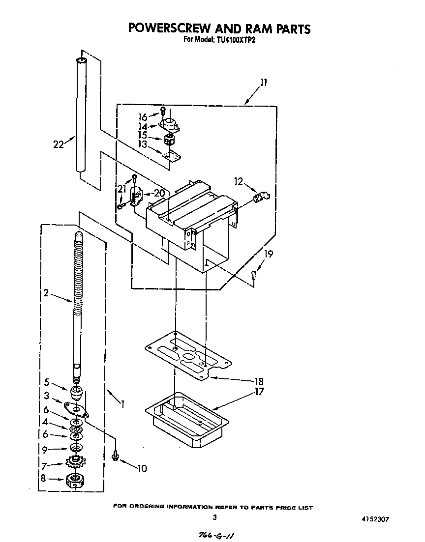Powerscrew and ram