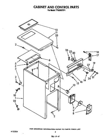 Cabinet and control