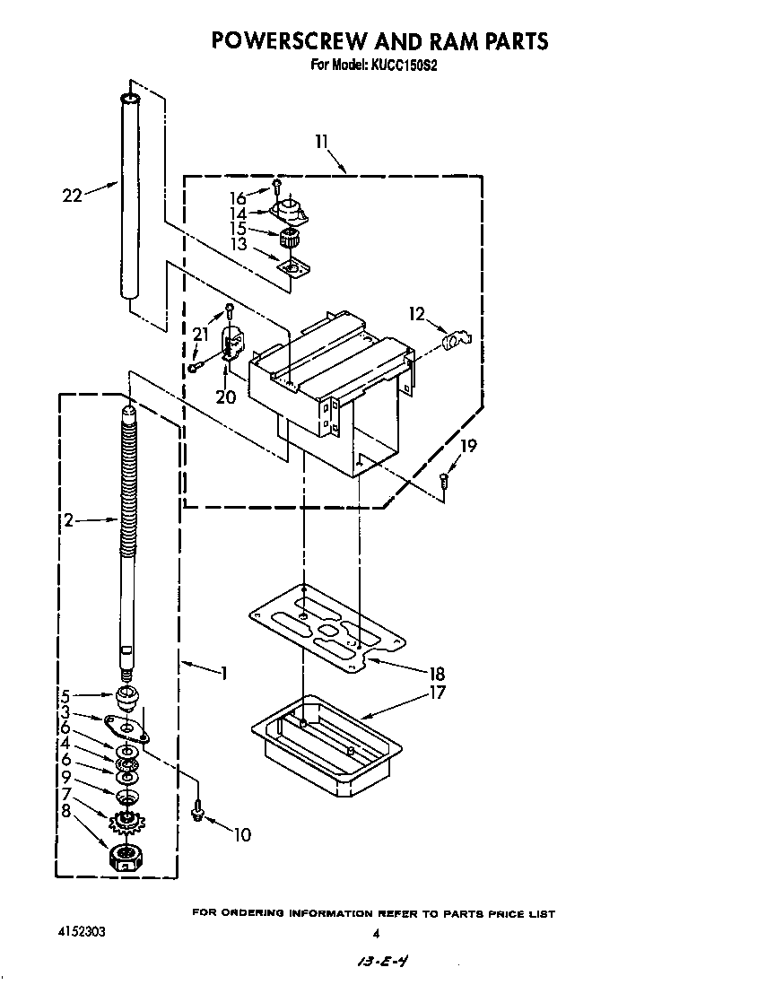 POWER SCREW AND RAM