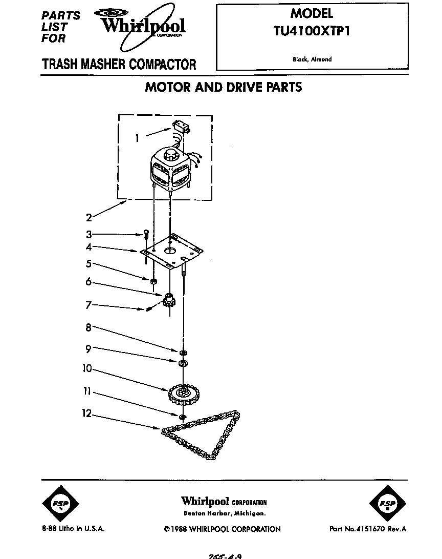 Motor and drive