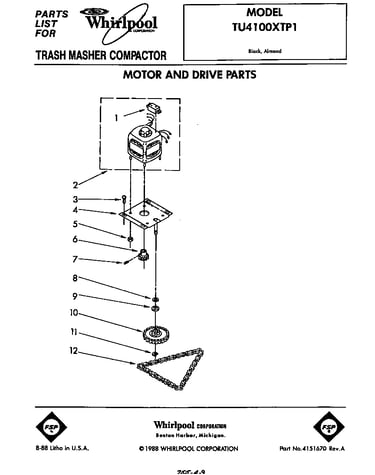 Motor and drive