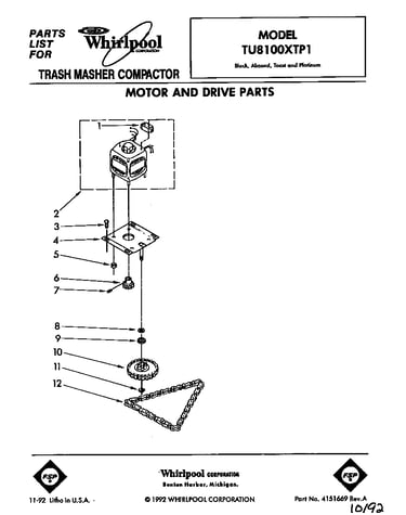 Motor and drive