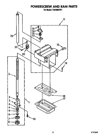 Powerscrew and ram