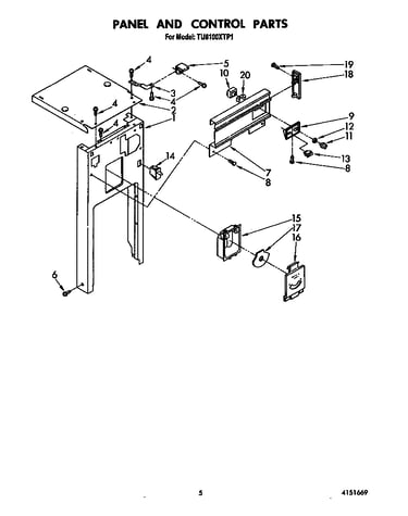 Panel and control