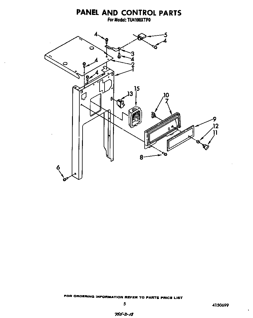 PANEL AND CONTROL