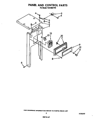 Panel and control