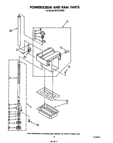 Powerscrew and ram