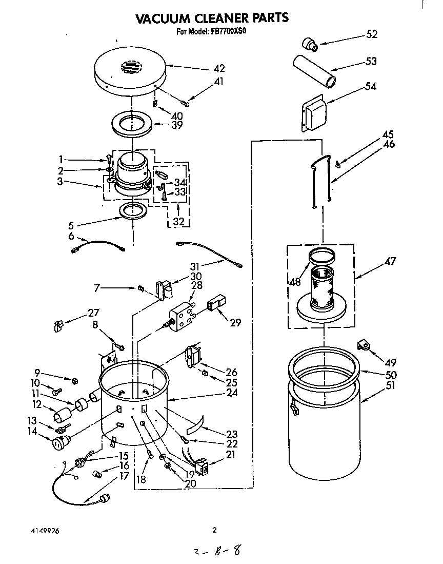 Vacuum cleaner parts