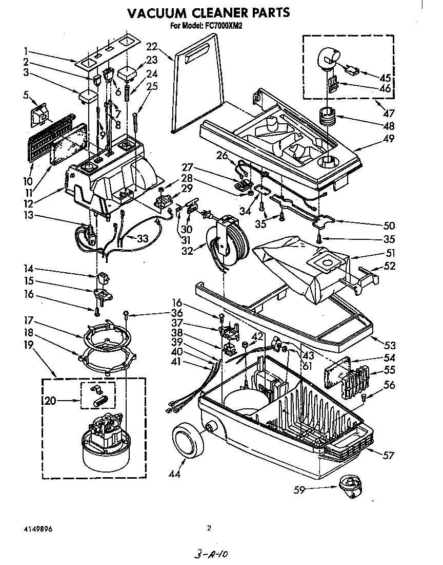 VACUUM CLEANER PARTS