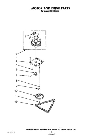 Motor and drive