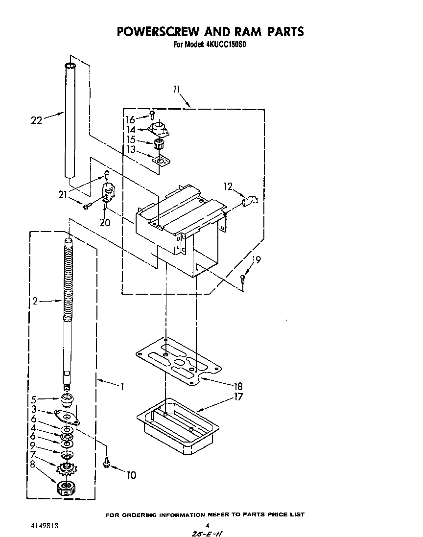 Powerscrew and ram
