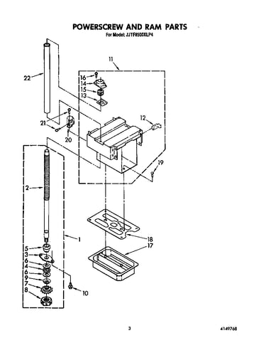 Powerscrew and ram