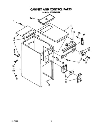Cabinet and control