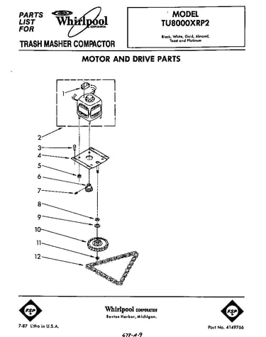 Motor and drive