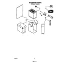 Whirlpool TF4500XRP3 accessories diagram