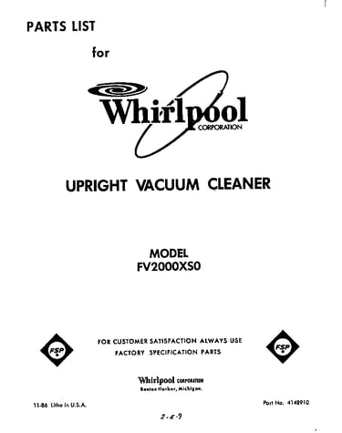 Parts diagram