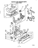 Nozzle and motor