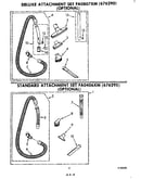 Deluxe and standard attachments