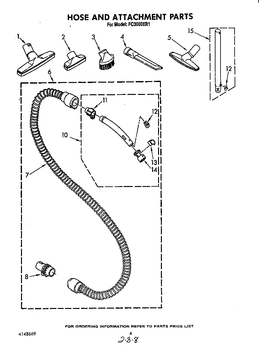 Hose and attachments