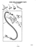 Hose and attachment