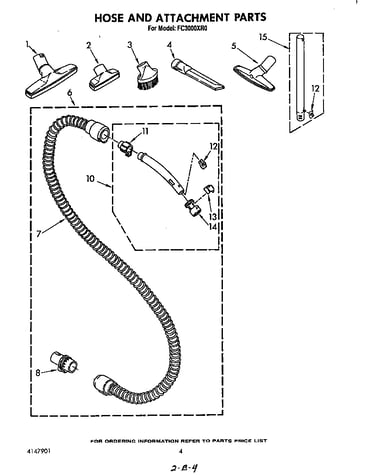 Hose and attachment