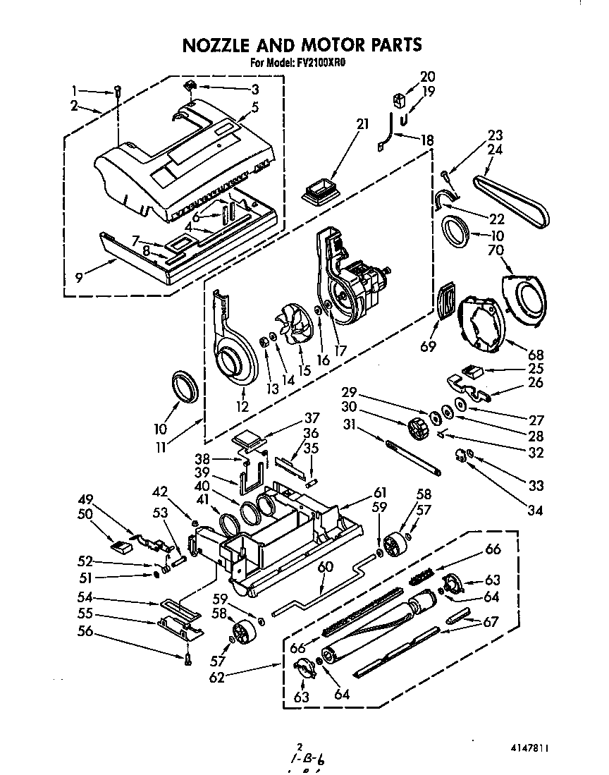 Nozzle and motor