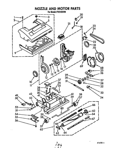 Nozzle and motor