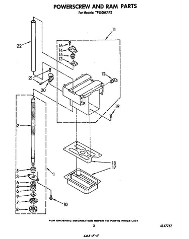 Powerscrew and ram