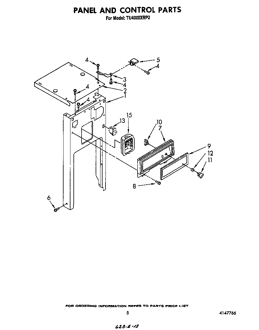 Panel and control