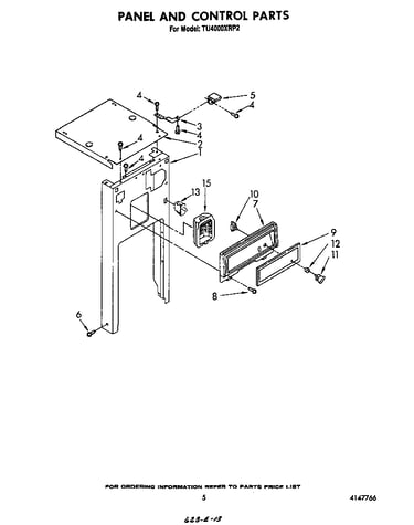 Panel and control