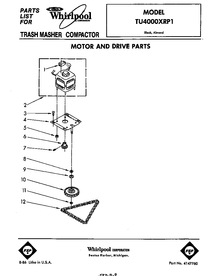 Motor and drive