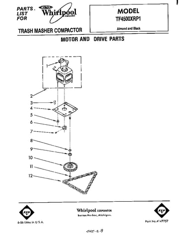 Motor and drive