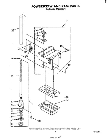 Powerscrew and ram