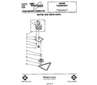 Whirlpool TU8000XRP1 motor drive diagram